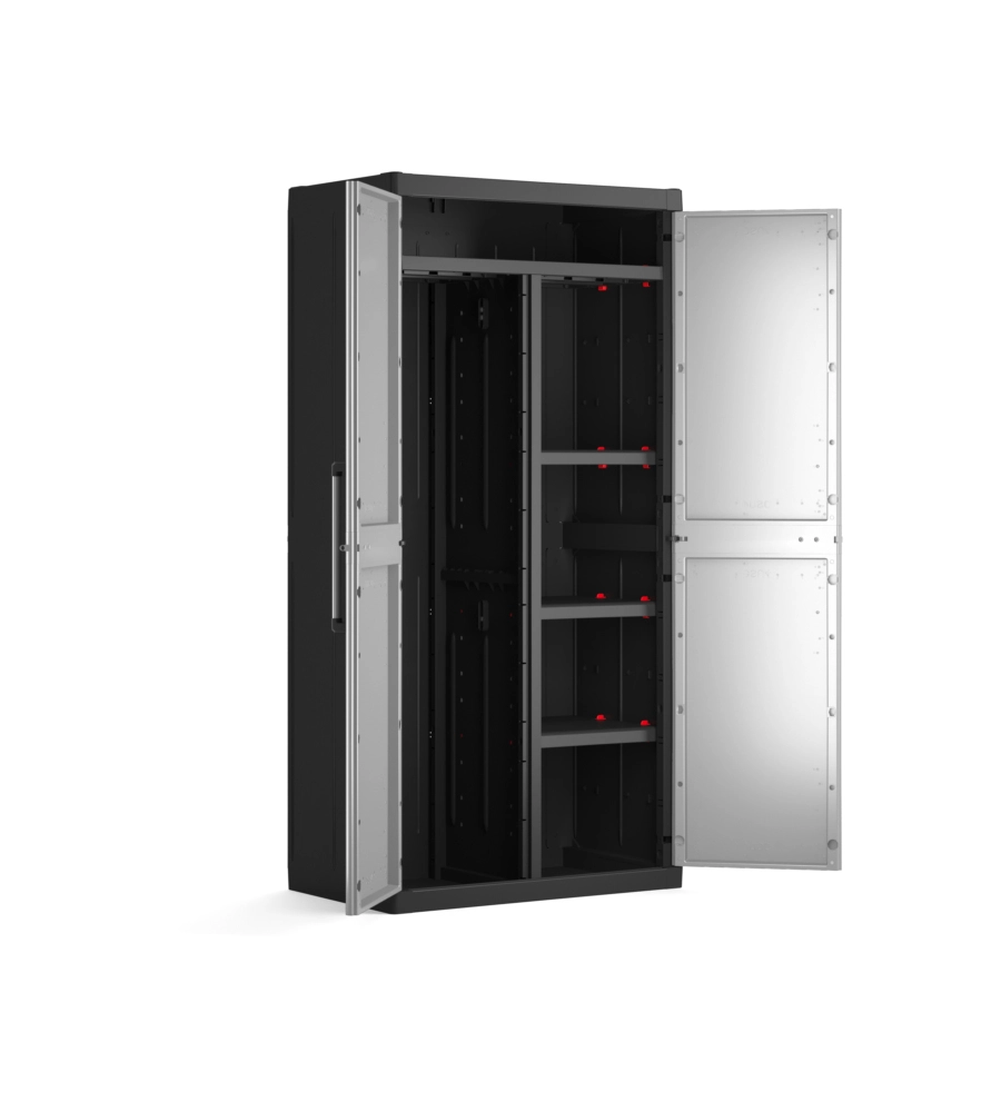 ARMADIO PORTASCOPE IN RESINA KETER "DETROIT" GRIGIO, 89X54X182 CM